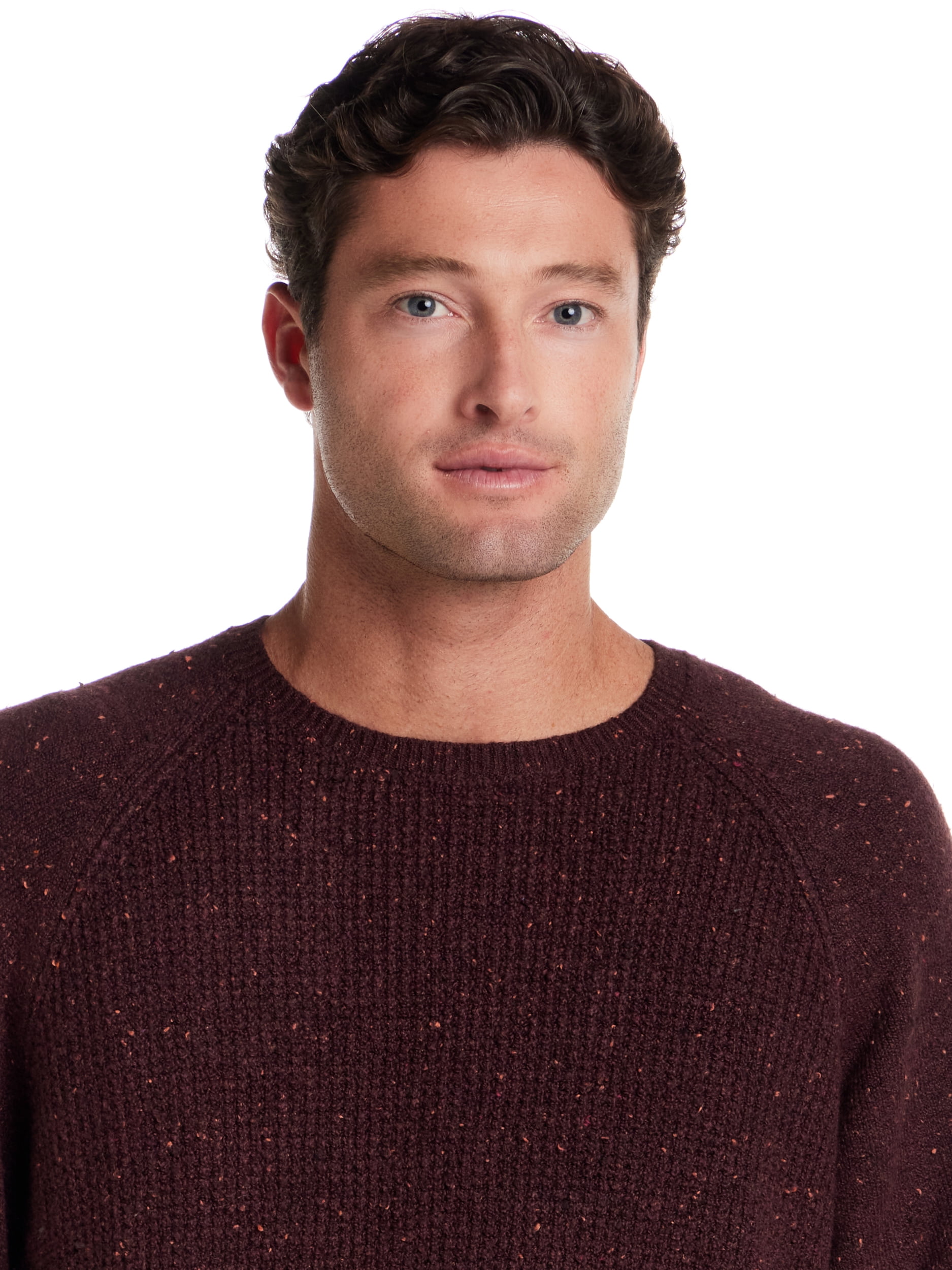 Frontier Threads Men's Donegal Crew Neck Sweater