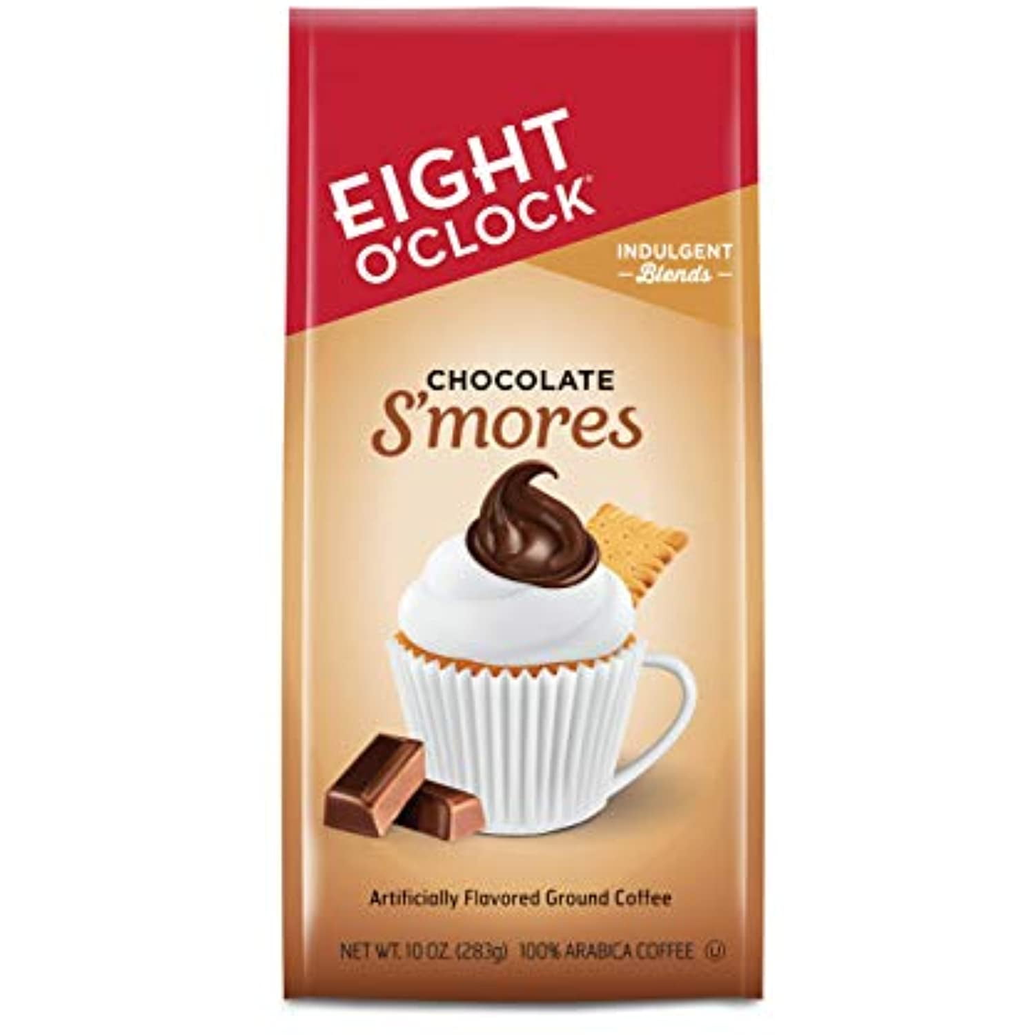 Eight Oclock Coffee Indulgent Blends Ground Coffee, Chocolate Smores