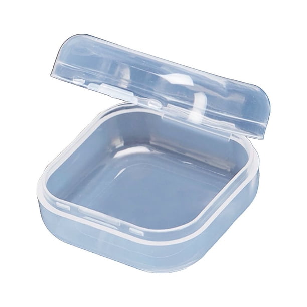 Yuarrent Cajas de cuentas con tapas a presión, portátil, ligera, duradera, no quebradiza, transparente, organizador de semillas para cuentas, Almacenamiento y organización del hogar Yuarrent HA059922-00