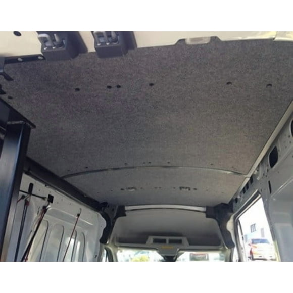 DuraLiner Van Ceiling Liner DVS362X VanGuard; Gray; Carpeted Board; With All Necessary Mounting Hardware