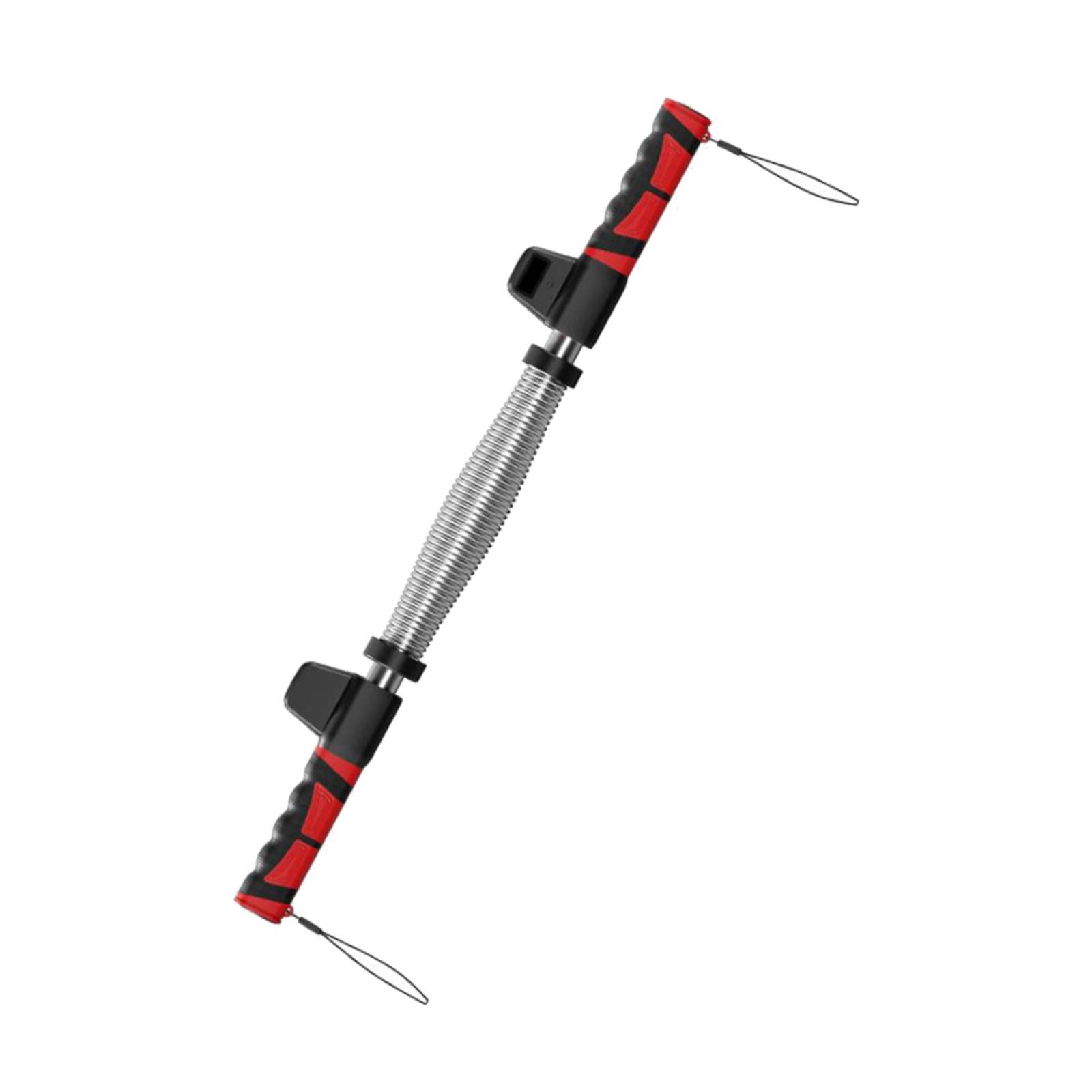 harayaa Power Twister Bar Heavy Duty Upper Body Exercise for Arm Bicep Strengthening 40kg silver