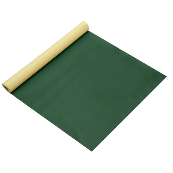 Uxcell Leather Repair Patch 14"x54" Self-Adhesive Leather Vinyl Repair Tape Kit for Furniture Couches Sofa Chair Car Boat Seats Jackets, Dark Green