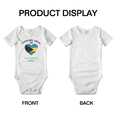 thumbnail image 3 of Everyone Loves an Bahamian Girl Baby Rompers Baby Bodysuit (White, 0-3 Months), 3 of 5