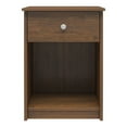 thumbnail image 3 of Pemberly Row Transitional Nightstand with Drawer in Walnut Finish, 3 of 8