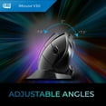 thumbnail image 3 of Adesso iMouse V30 2.4GHz Wireless Adjustable Vertical Ergonomic Mouse, 3 of 10