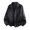 Black, variant on Leather Jacket Men with Pockets Fashion Lapel Full Zip Bomber Jacket Casual Loose Solid Color Rain Coat Mens for City Walking S