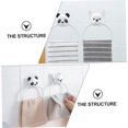 thumbnail image 2 of 2 Pcs Towel Rack Kitchen Towel Holder Towel Holder for Bathroom Wall Hand Towel Holder Round Towel Holder Bathroom Towel Hanger Bath Towel Holder, 2 of 4