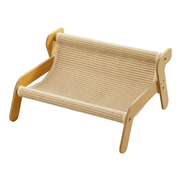 Cama rascadora para gatos, mueble para mascotas, sofá, 54 x 44 x 28 cm, moderna, elegante y grande Paño suave