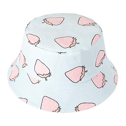 ZLYC Fashion Print Bucket Hat Summer Fisherman Cap for Women Men ZLYC Fashion Print Bucket Hat Summer Fisherman Cap for Women Men