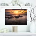 thumbnail image 1 of Sunset over African Seashore - Oversized Beach Canvas Artwork, 1 of 3