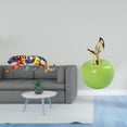 thumbnail image 2 of Escultura de animal caminando, adorno, figura, estatua, cerámica, artesanía, resina, decoración realista, diseño único, adecuado para sala de estar, o, 2 of 8