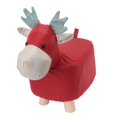 thumbnail image 4 of Kids Footstools, Small Kids Animal Footstools Soft Prevent Slip Wood Legs  For Sitting For Children Red,Blue, 4 of 8