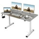 thumbnail image 1 of Costway Escritorio Elevable de Pie Altura Ajustable Eléctrico Mesa de Ordenador Ergonómico Orificio Cables 140 x 70 x 72-116 cm, 1 of 5