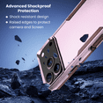 thumbnail image 3 of Entronix Case Compatible with iPhone 17 Pro - Soft-Touch Dual-Layer Sleek Cover, 3 of 5