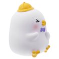thumbnail image 4 of 1Pc Cartoon Chick Shape Saving Pot Coin Bank Chic Piggy Bank Desktop Ornament, 4 of 9