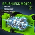 thumbnail image 7 of Greenworks 24 Volt Brushless Reciprocating Saw with USB Battery and Charger, 7 of 7