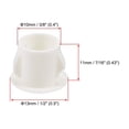 thumbnail image 3 of Tapones para agujeros Uxcell Beige 10 mm (3/8 pulgadas) con bloqueo a presión, cubierta de tubo de agujero, 50 piezas, 3 of 3