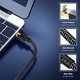 thumbnail image 4 of Cable Ethernet CABNEER Cat 8 de 100 pies, 40 Gbps, 2000 Mhz, blindado, 4 of 7