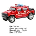 thumbnail image 5 of Cheers.US 1/36 Simulation Police Car Vehicle Pull Back Truck Model Kids Toy Christmas Gift,Durable with Exquisite Workmanship., 5 of 8