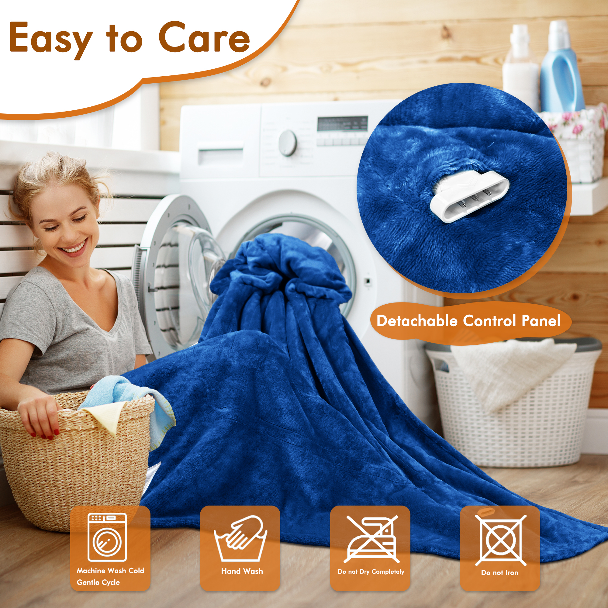 Tirrinia Wearable Heated Blanket for Adults Women Sherpa Christmas Thanksgiving Gift,Ultra Soft Comfy Warm Plush Full Body Throw with Sleeves for Reading Wrap, TV Blanket, Robe Cover