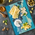 thumbnail image 5 of Cartoon Cutting Board, Nursery Themed Image of Whale with Captain Hat on Ocean Sky, Decorative Tempered Glass Cutting and Serving Board, in 3 Sizes, by Ambesonne, 5 of 5