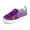 A1-Purple, variant on Bocca Kid's Slip on Sneakers Pink Girls Canvas Walking Shoes Size 1