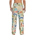 thumbnail image 3 of Xecao Famous Places Men's Straight Lounge Pajama Pants: The Ultimate in Comfortable Sleepwear, 3 of 9