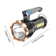 thumbnail image 3 of Linterna LED portátil | Luz de trabajo COB recargable por USB | Diseño de computadora de mano de escritorio montada en la pared | Haz ajustable de largo alcance | Negro | Emergencia para acampar al, 3 of 8