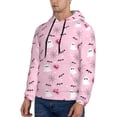 thumbnail image 3 of Lsque Bat And Pumpkin Pattern Casual Men's Hoodie,Hooded Sweatshirt with Kangaroo Pocket,Pullover Hoodie-X-Large, 3 of 7