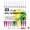 Multicolour, variant on 12 Pack Drawing Pens Black Felt Tip Markers Dual Brush Fineliners Pens Fine Calligraphy Brush Pen For Beginners Art Sketching Writing Hand Lettering Scrapbooking Journaling