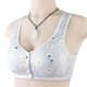 thumbnail image 1 of WILLBEST Brasier De Algodon Ropa Interior Sexy Informal Con Estampados Y Hebilla Frontal Para Mujer, Sin Aros, De Encaje, Talla Grande, 1 of 3