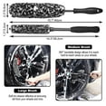 thumbnail image 4 of 3PCS Wheel Brush Kit for Cleaning Wheel and Tire, Car Detailing Brushes, 4 of 9