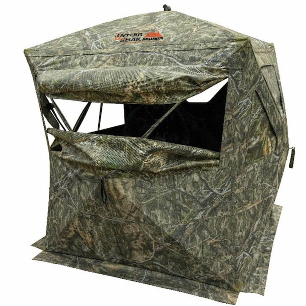 Millennium Antler Shak Ground Blind Mossy Oak Green Country Roots Camo