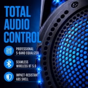 Dazone 12 Loud Bluetooth Portable Party Speaker Subwoofer w/ FM USB SD Card AUX & Mic