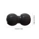 thumbnail image 4 of Bola de masaje Peanut Doble Roller para fisioterapia Negro, 4 of 6