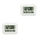 thumbnail image 1 of Naiovety Reloj de pared digital para alarma y calendario Alarmas duales/posposición Pantalla fácil de leer de respaldo Tipo 1 Tipo 1 2Conjunto, 1 of 1