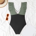 thumbnail image 7 of HUAXUN Women's One-Piece Swimsuits Sculpted Support Cutout High Waisted Bathing Suit Swimsuit One Piece Full Coverage Swimwear Swimsuits for Women, 7 of 7