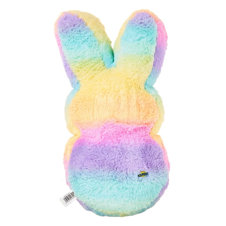 Peeps 15 Rainbow Bunny Plush