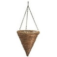 thumbnail image 4 of Panacea 88636GT 12" Rope & Fern Cone Hanging Baskets - Quantity 3, 4 of 4