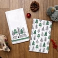 thumbnail image 4 of SM-XLHN Christmas Kitchen Towels Set of 2,Black Xmas Tree Dish Towels 18x26 Inch,Hoilday Farmhouse Home Decoration AD101, 4 of 6