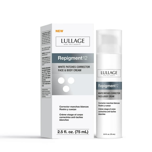 Lullage White Patches Corrector, Attenuate the Consequences of White Patches, Face and Body Cream, Repigment12 by Lullage (2.5 Fl Oz)