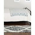 thumbnail image 4 of Rugs.com Serenity Shag Collection Rug – 6 Ft Runner White Shag Rug Perfect For Hallways, Entryways, 4 of 9