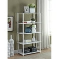 thumbnail image 2 of Mainstays No Tools 5-Shelf Bookcase, White, 2 of 6