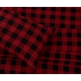thumbnail image 4 of 4 Piece 100% Cotton Flannel Sheets Queen Size Bed Set - Warm & Extra Soft - Deep Pockets, Breathable, All Seasons Comfy - Double Brushed Bed Sheet (Buffalo Check), 4 of 9