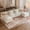 Cream White, variant on JULY'S SONG L Shaped Couch Set, 3-Seater Modular Sectional Sofa with Movable Ottoman, Deep Seat Couches and Sofas for Living Room, Comfy Cloud Couch with Detachable Cushions, Chenille Cream White