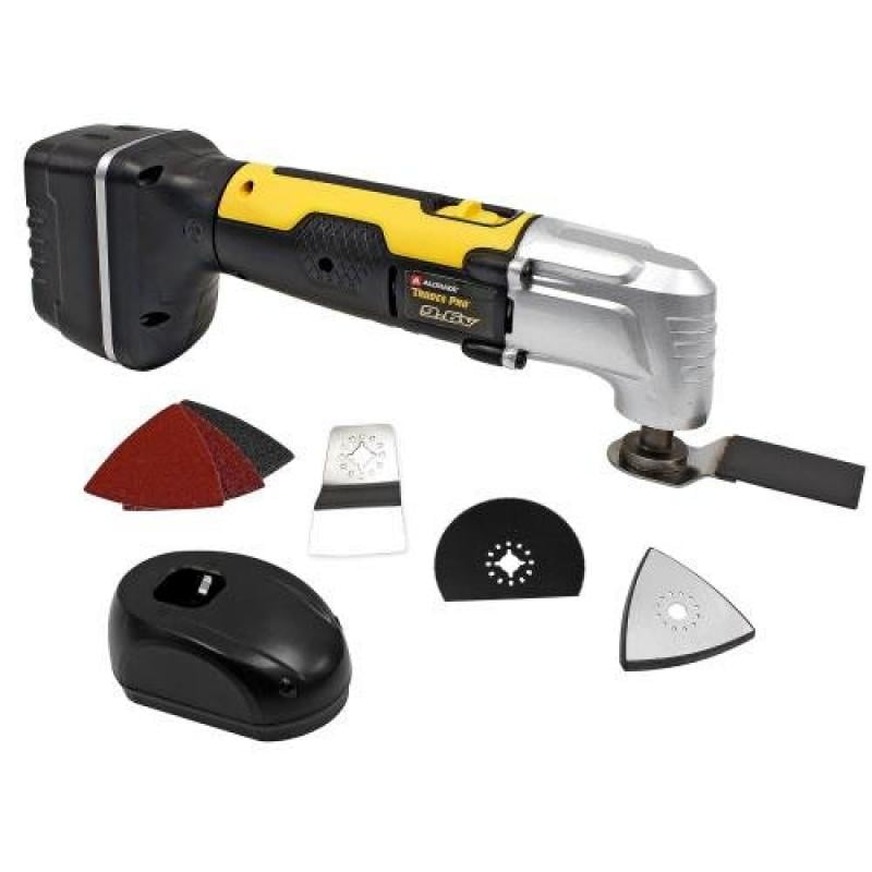 Tradespro 836861 9.6volt Cordless Oscillating Tool Kit, 10Piece