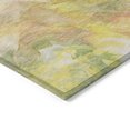 thumbnail image 5 of HomeRoots 579725 9 x 12 ft. Abstract Washable Indoor & Outdoor Rectangle Area Rug, Green & Yellow, 5 of 5
