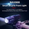 thumbnail image 2 of Faro Inteligente Enfitnix Navi800 para Bicicleta 800 Lúmenes, 2 of 7