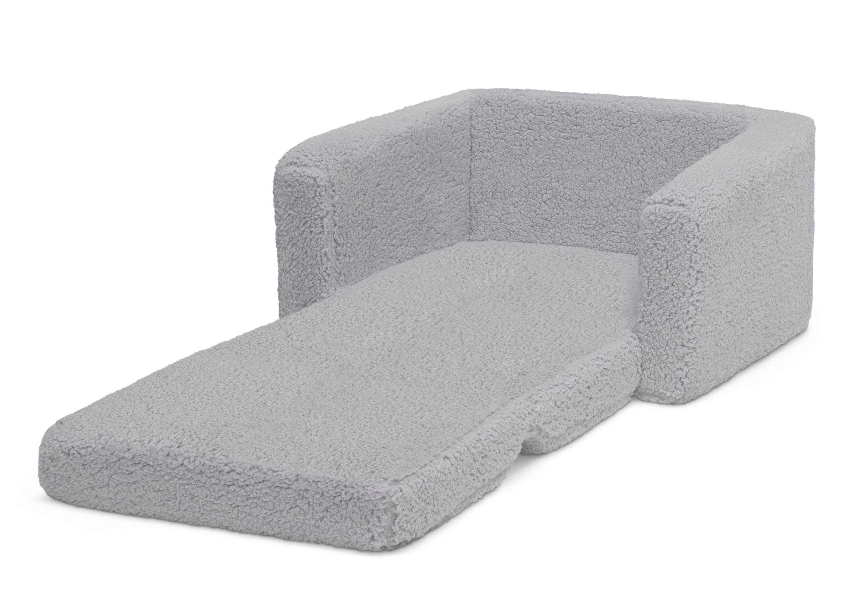 Delta Children Cozee Flip Out Sherpa 2 in 1 Convertible Chair to