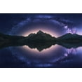 thumbnail image 2 of F. Turienzo, Carlos 14x11 White Modern Wood Framed Museum Art Print Titled - Celestial Illusion, 2 of 4